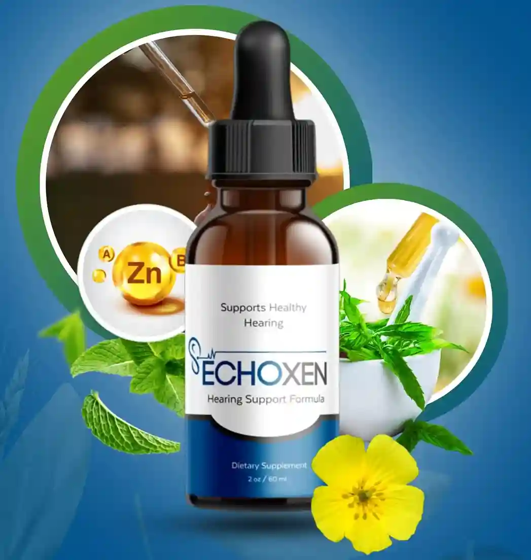 Echoxen Natural Hearing Support Formula — 6 Bottle Pack Official USA 2026
